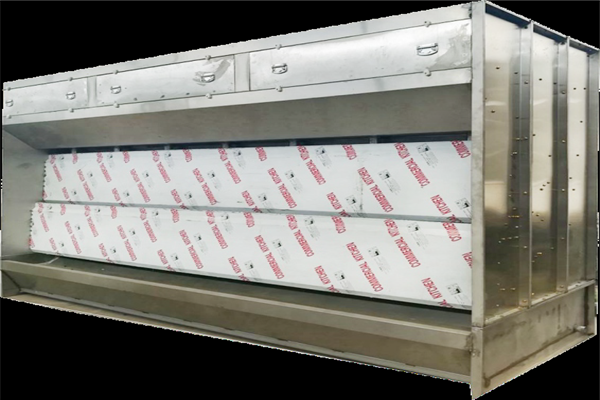 无泵水幕喷漆柜